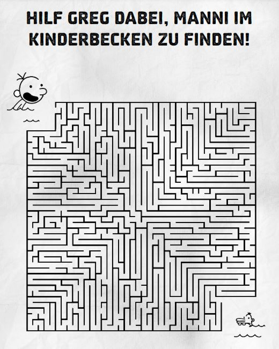 Gregs Tagebuch-Labyrinth