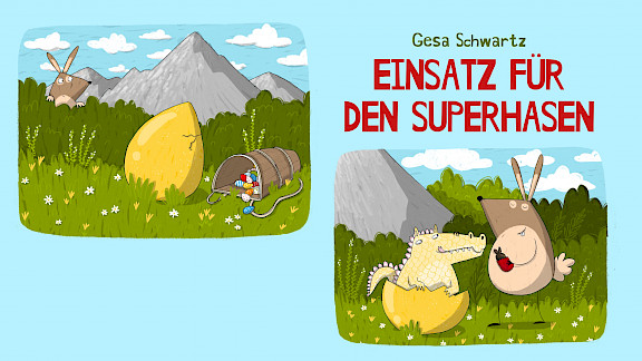 Vorlesegeschichte: Einsatz für den Superhasen