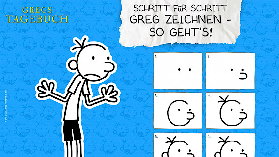 Greg zeichnen aus 