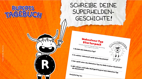Arbeitsblatt: Superhelden-Geschichte schreiben