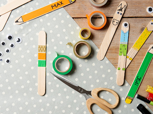 Schritt 3: Makingtape Schnipsel aufkleben