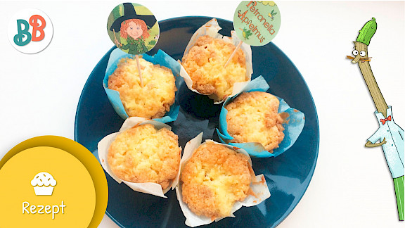 Rezept: Petronellas Apfelmuffins mit Toppern