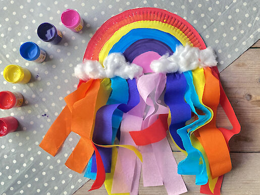 Schritt 6: Regenbogen ist fertig