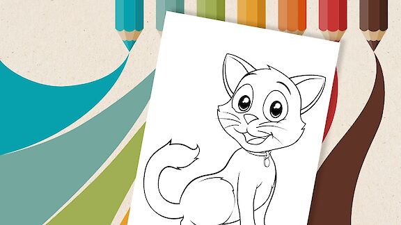 Katze Ausmalbild