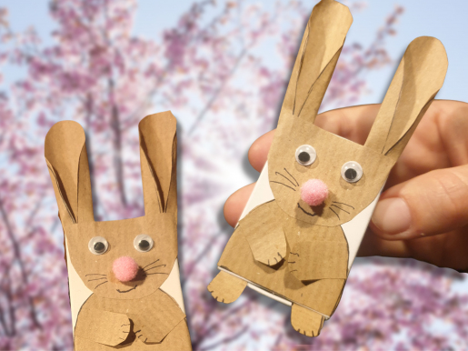 Streichholzschachtel-Osterhase