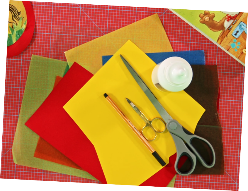 Material für Oster-Fensterbilder