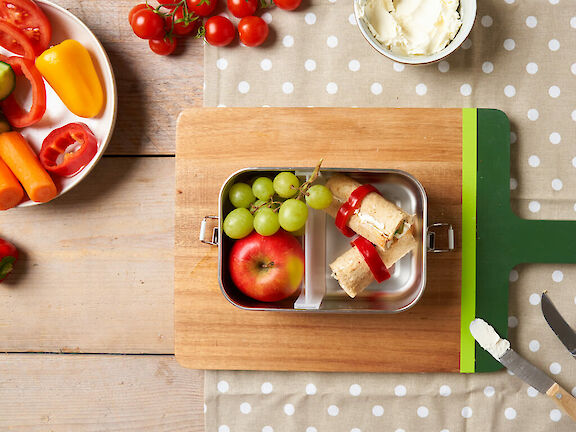 Schritt 6: Fertige Sushirollen-Lunchbox