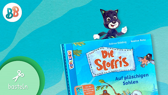 Stoffis-Lesezeichen zum Ausdrucken | Die Stoffis