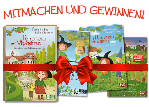 Sichere dir die Chance auf ein Petronella-Buchpaket!