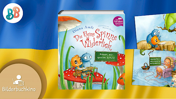 Ukrainisches Bilderbuchkino: Spinne Widerlich - Komm, wir spielen Schule!