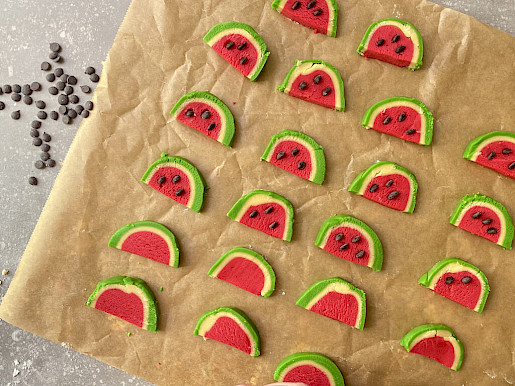 Schritt 9: Melonenkekse backen