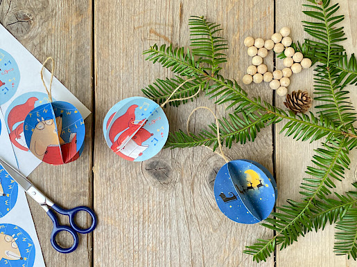 Schritt 7: Fertige Weihnachtskugeln